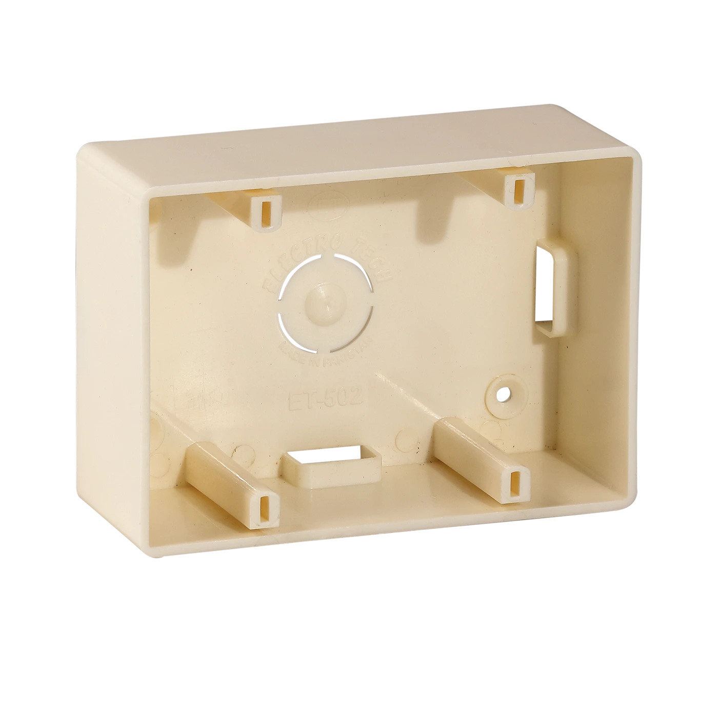 502 Open Junction Box – Off White