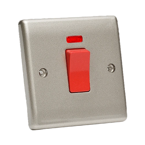 26 Grey 32A 250V Double Pole Switch