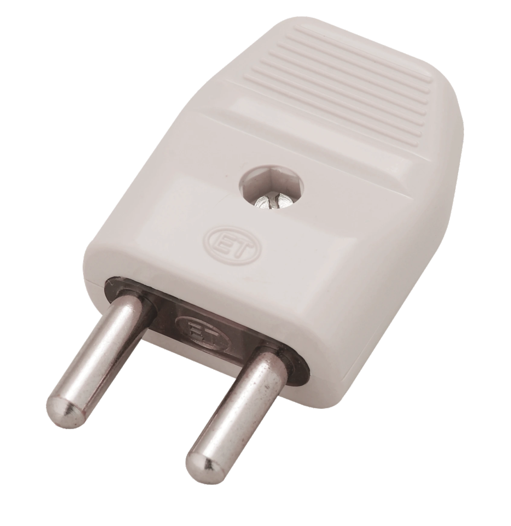 908 2 Pin Plug – Beige 6A-250V~